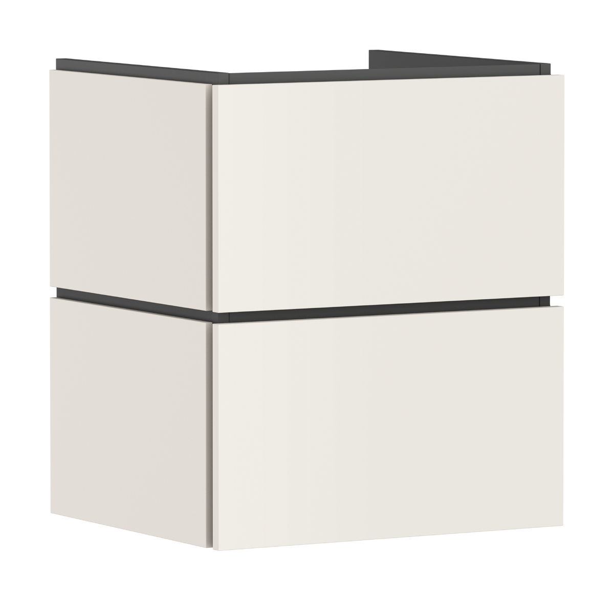 Bild von HANSGROHE Xilesa E Waschtischunterschrank 530/470 mit 2 Schubkästen PushOpen für Waschtisch #54292780 - Sandbeige Matt