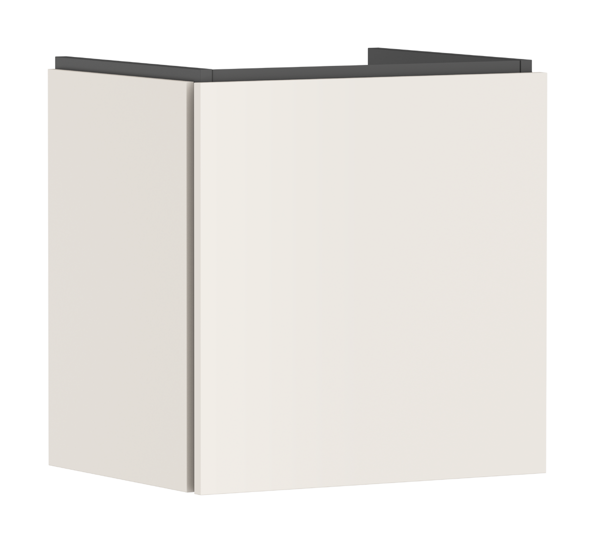 Picture of HANSGROHE Xilesa E Vanity unit 480/380 with 1 drawer for handrinse basin #54247780 - Sand Matt Beige