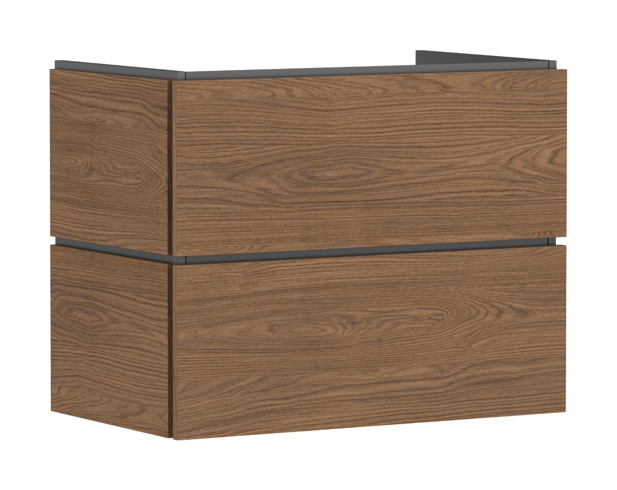 Picture of HANSGROHE Xilesa E Vanity unit 780/470 with 2 drawers PushOpen for wash basin #54296550 - Cashmere Oak