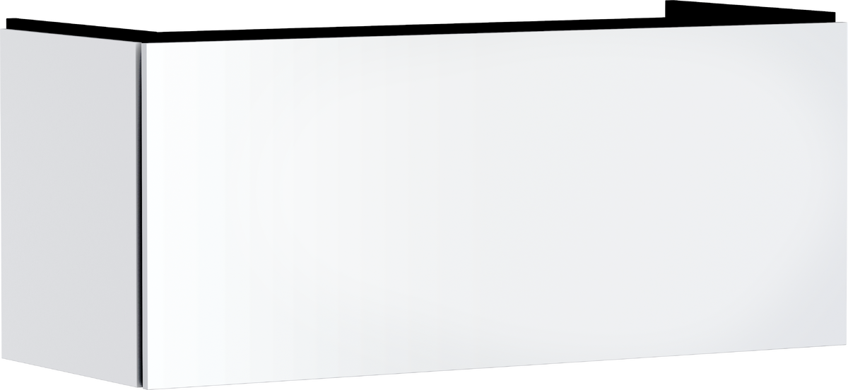 Picture of HANSGROHE Xilesa E Vanity unit 1180/470 with 1 drawer for wash basin #54263700 - Matt White