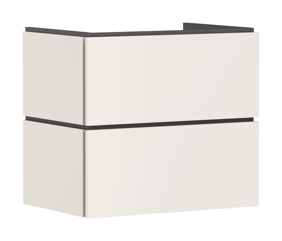 Picture of HANSGROHE Xilesa E Vanity unit 680/470 with 2 drawers PushOpen for wash basin #54295780 - Sand Matt Beige