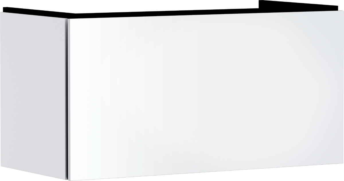 Picture of HANSGROHE Xilesa E Vanity unit 980/470 with 1 drawer for wash basin #54261700 - Matt White