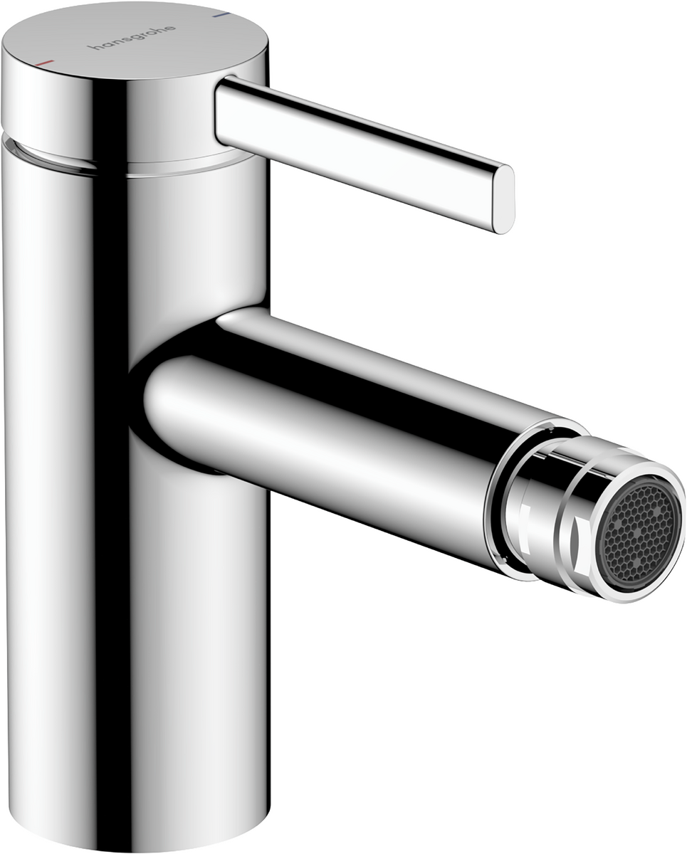 Bild von HANSGROHE Zesis S Einhebel-Bidetmischer mit Metall Zugstangen-Ablaufgarnitur #74201000 - Chrom