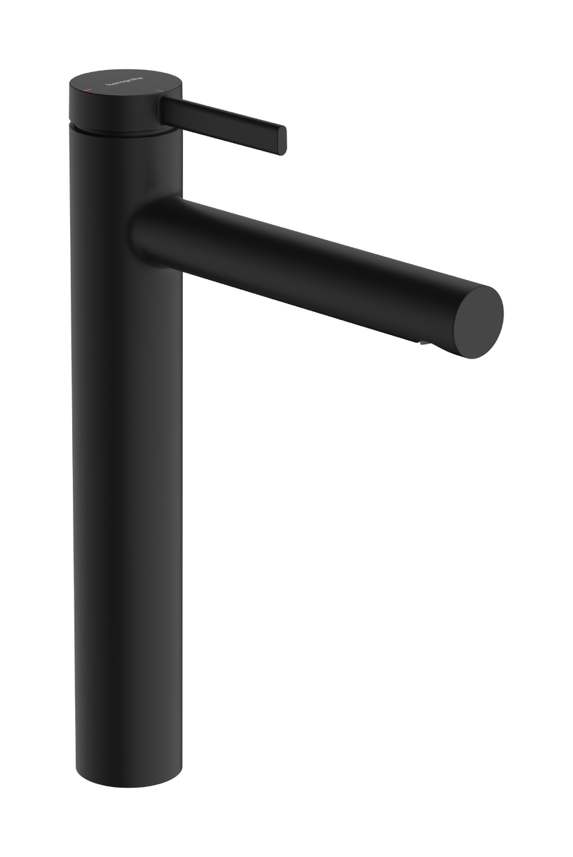 Bild von HANSGROHE Zesis S Einhebel-Waschtischmischer 230 CoolStart für Aufsatzwaschtische mit Zugstangen-Ablaufgarnitur #74730670 - Mattschwarz