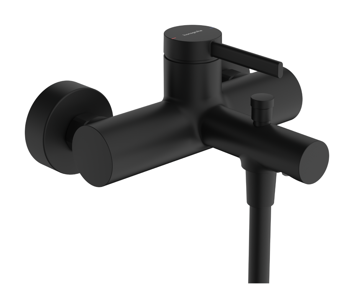 Bild von HANSGROHE Zesis S Einhebel-Wannenmischer Aufputz #74420670 - Mattschwarz