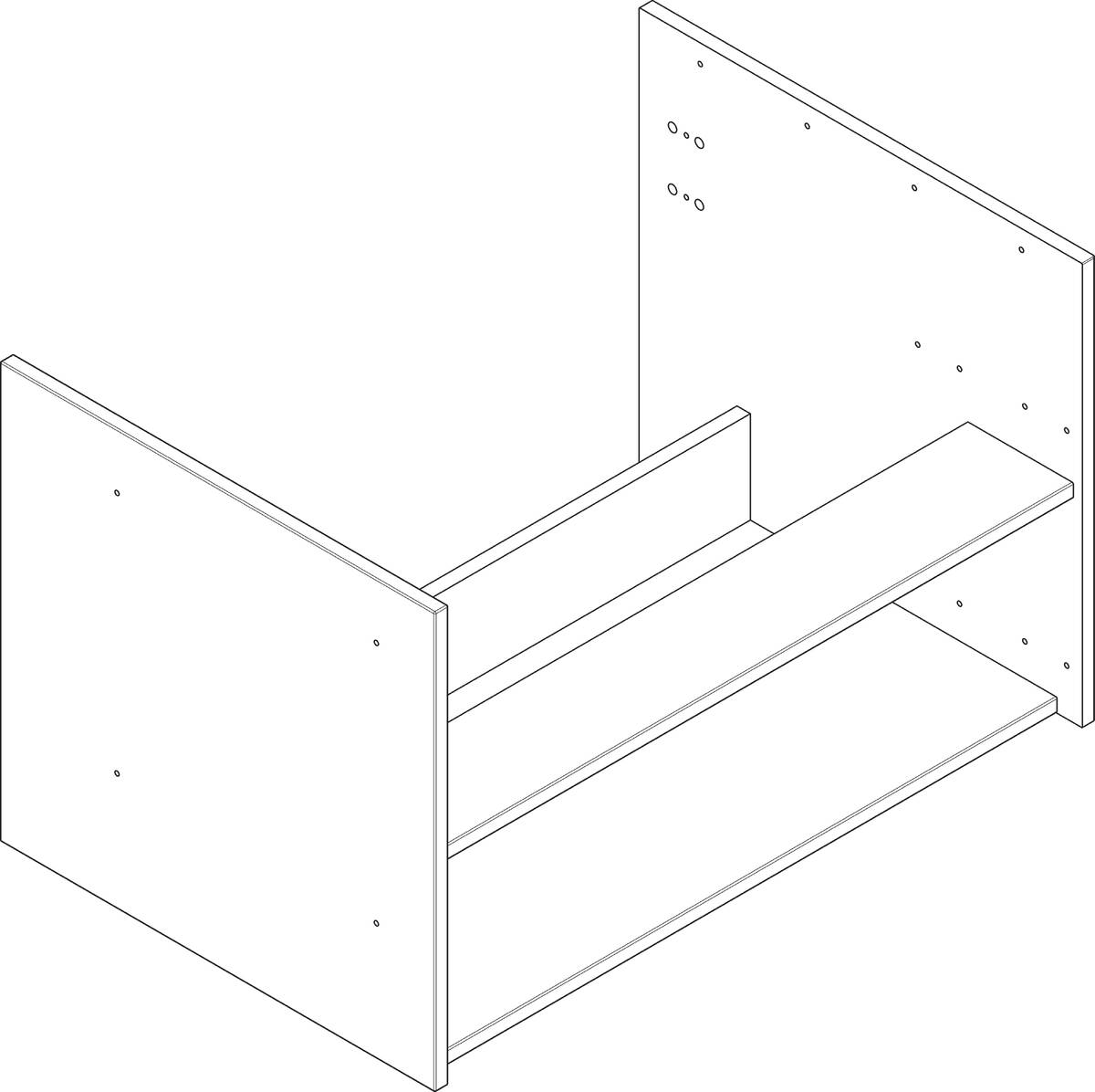 Bild von HANSGROHE Möbelkorpus #87409000