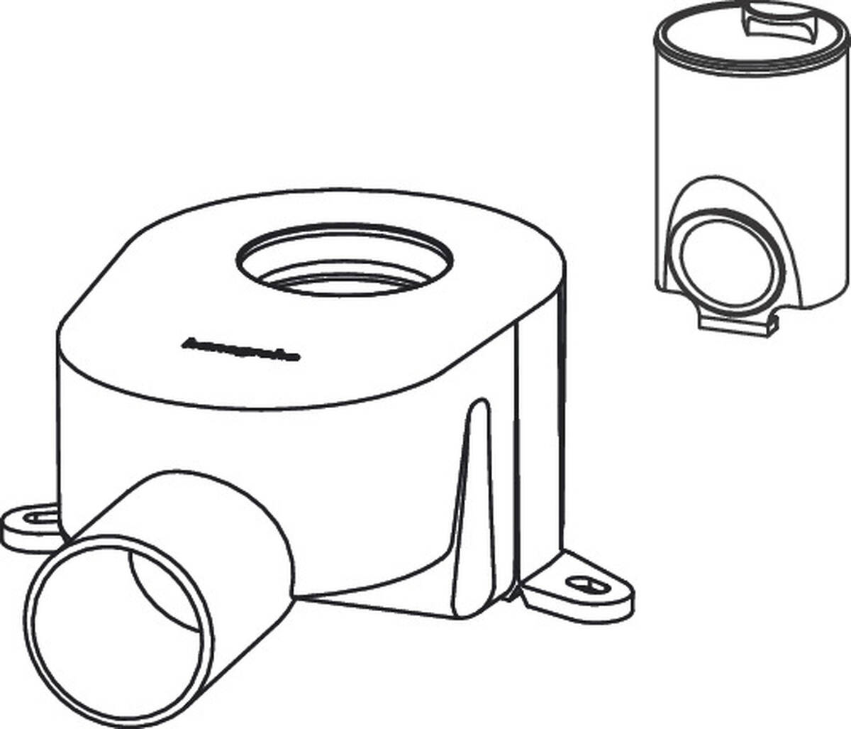 Picture of HANSGROHE RainDrain Go Siphon standard #87844000