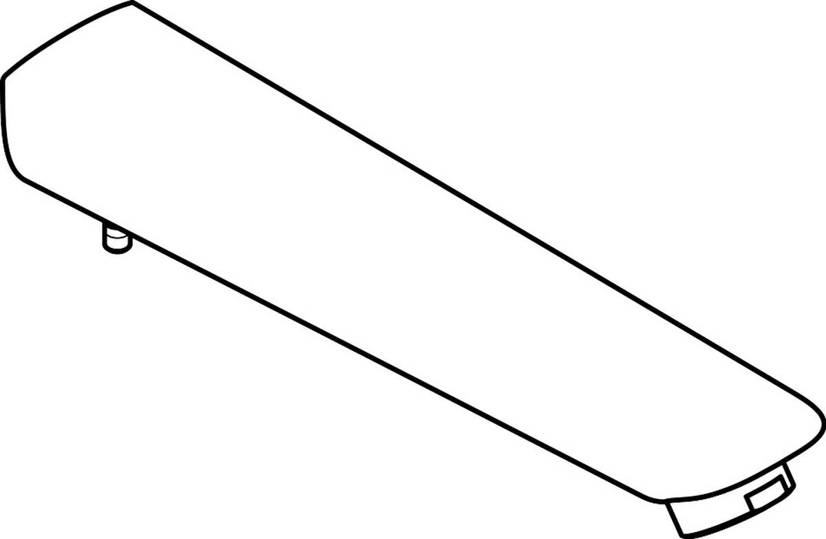 Bild von HANSGROHE Auslauf kpl. #92240670 - Mattschwarz