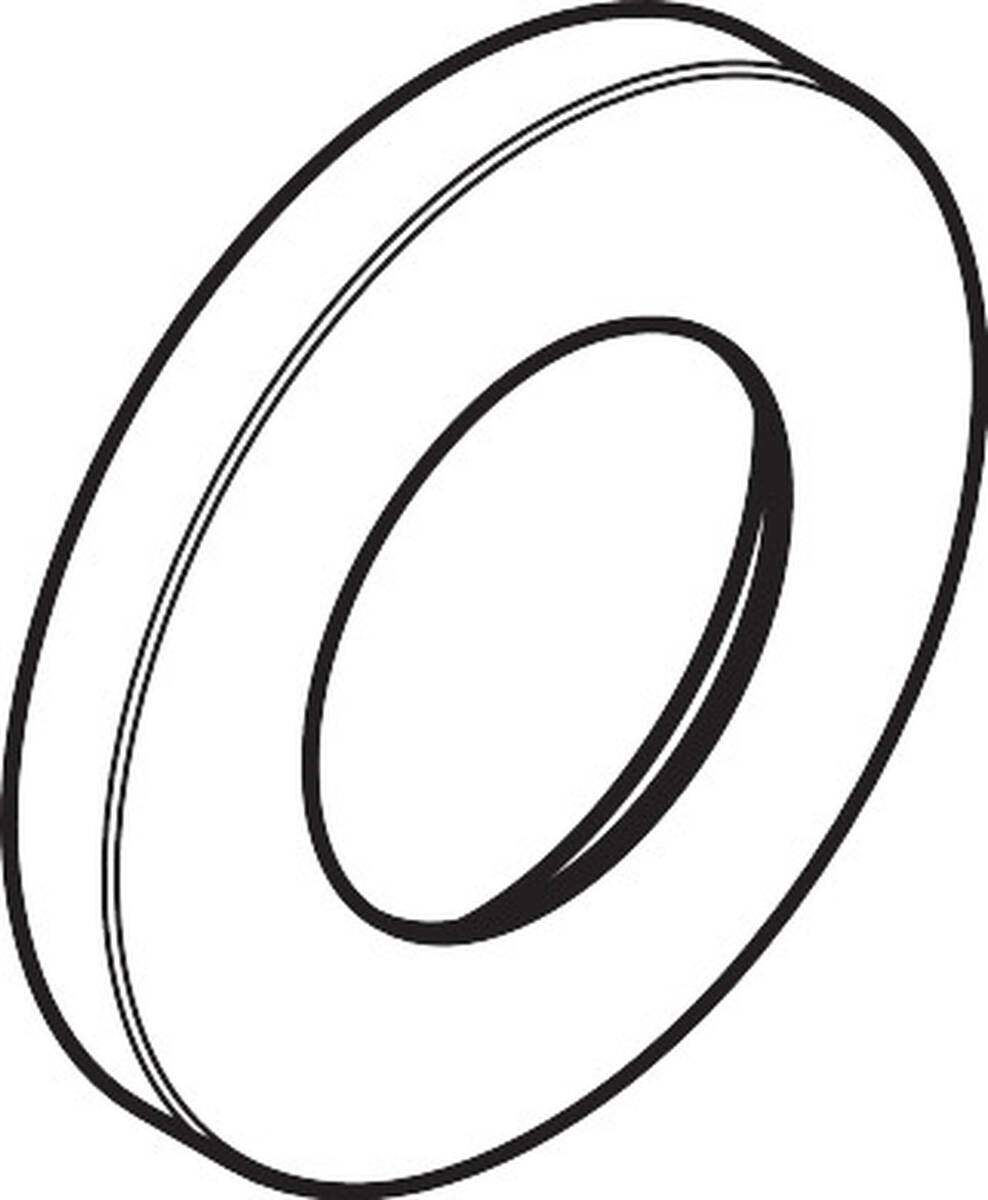 Bild von HANSGROHE Rosette Ø 68 mm #93052820 - Brushed Nickel