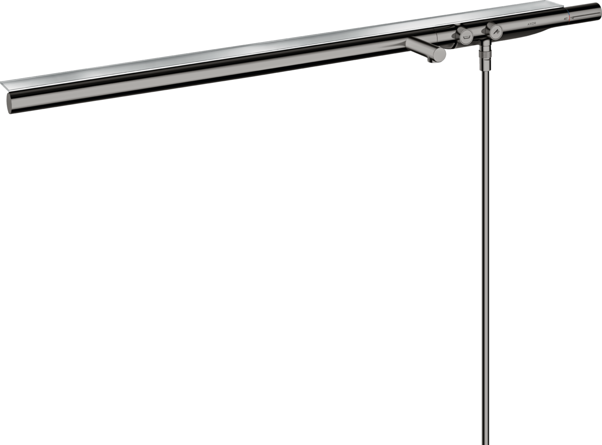 Bild von HANSGROHE AXOR ShowerSolutions Wannenthermostat 1200 Aufputz #45421330 - Polished Black Chrome