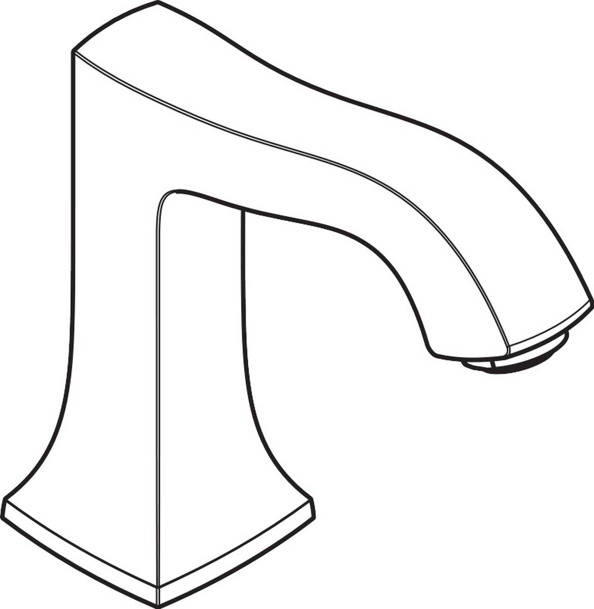 Bild von HANSGROHE Auslauf kpl. #95394000 - Chrom