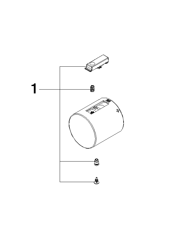 Bild von DORNBRACHT Griff Thermostat Ø46mm - Platin #90173302000-08