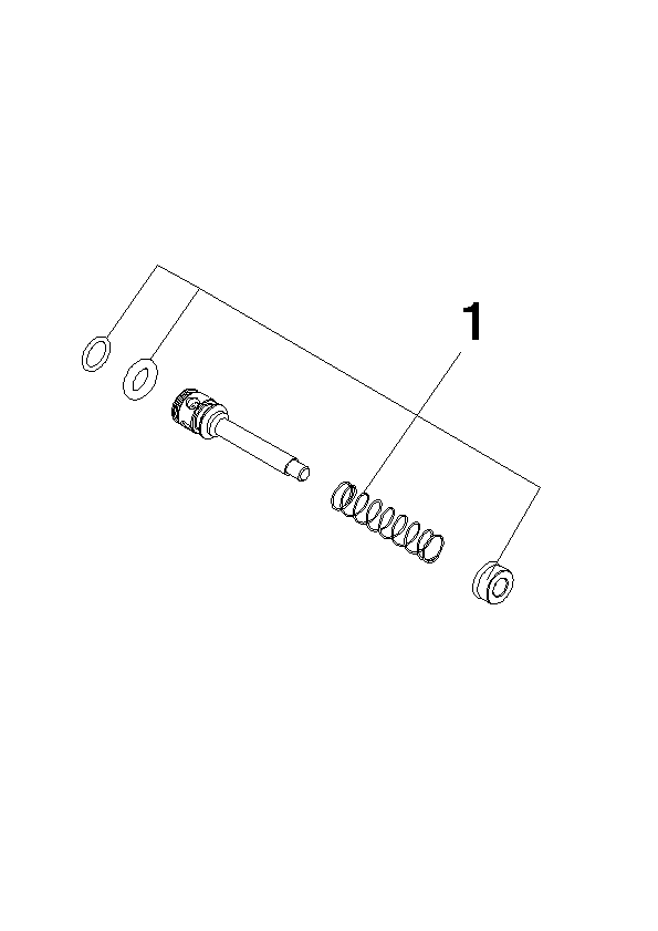 Bild von DORNBRACHT Umstellung Reparaturset Wanne Stand mit Zugstange 15 x 50 x 15 mm - #9016020230190