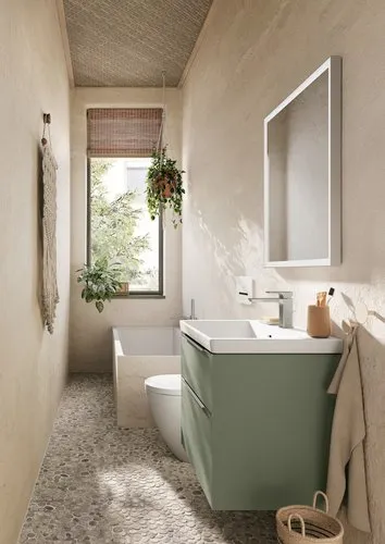 Bild von VILLEROY BOCH Subway 3.0 Waschbeckenunterschrank, 2 Auszüge, 622 x 576 x 478 mm, Soft Green #C57600AF