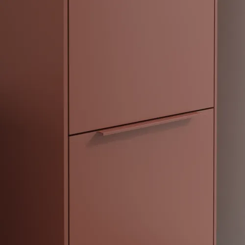 Bild von VILLEROY BOCH Subway 3.0 Hochschrank, 2 Türen, 400 x 1710 x 362 mm, Wine Red / Wine Red #C58702AH