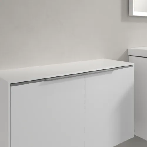 Picture of VILLEROY BOCH Subway 3.0 Sideboard, 2 doors, 728 x 423 x 256 mm, Brilliant White / Brilliant White #C60000VE