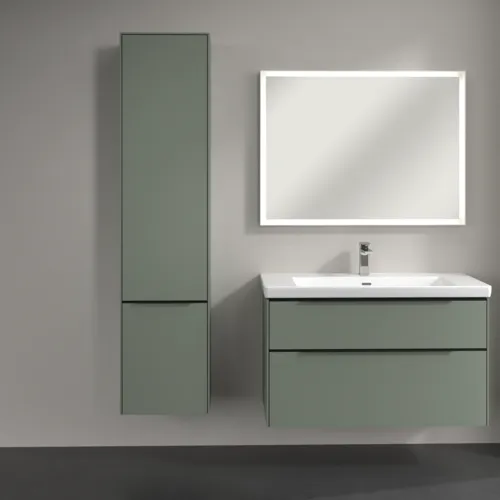 Bild von VILLEROY BOCH Subway 3.0 Hochschrank, 2 Türen, 400 x 1710 x 362 mm, Soft Green / Soft Green #C58601AF
