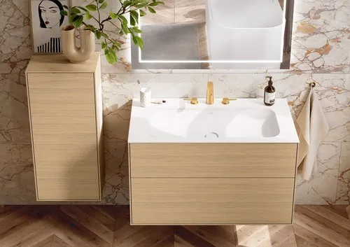 Bild von VILLEROY BOCH Finion Spiegel, mit Beleuchtung, 1000 x 750 x 45 mm #F6001000