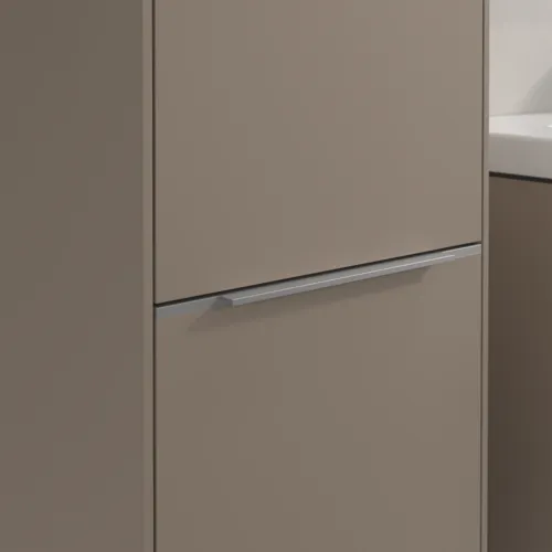 Bild von VILLEROY BOCH Subway 3.0 Hochschrank, 2 Türen, 400 x 1710 x 362 mm, Taupe / Taupe #C58600VM