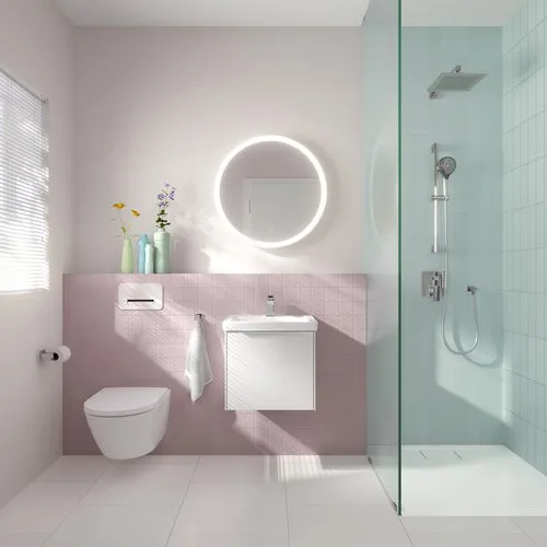 Bild von VILLEROY BOCH Subway 3.0 Handwaschbecken, 500 x 400 x 145 mm, Weiß Alpin CeramicPlus, mit Überlauf #437050R1