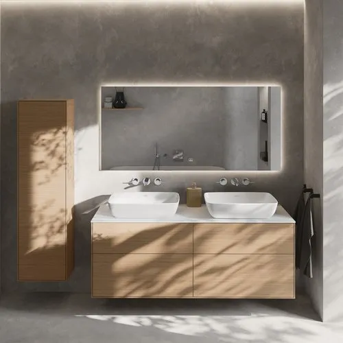 Bild von VILLEROY BOCH Artis Aufsatzwaschbecken, 580 x 385 x 130 mm, Stone White CeramicPlus, ohne Überlauf 417258RW