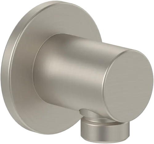 Bild von VILLEROY BOCH Universal Showers Wandanschlussbogen für Wandmontage Rund, Brushed Nickel Matt #TVC00045600064