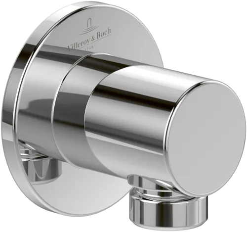Bild von VILLEROY BOCH Universal Showers Wandanschlussbogen für Wandmontage Rund, Chrom #TVC00045600061