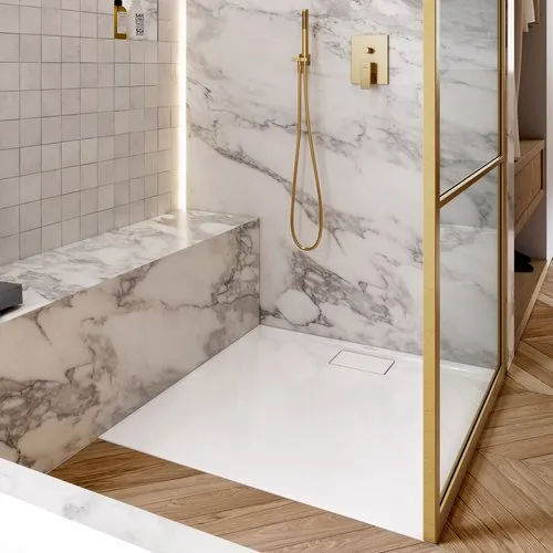 Bild von VILLEROY BOCH Verve Showers Handbrause Rund, Brushed Gold #TVS10900600076