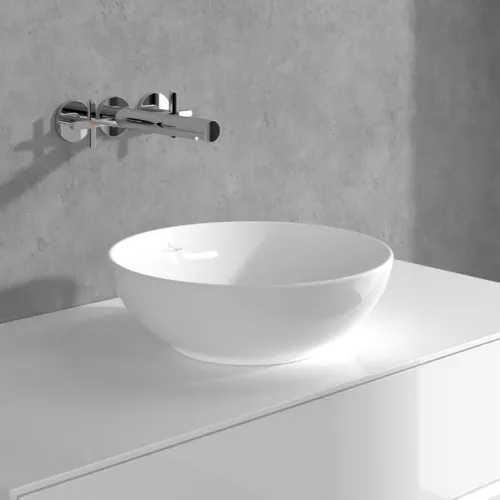 Bild von VILLEROY BOCH Loop & Friends Dreiloch-Waschtischarmatur ohne Ablaufgarnitur, Chrom #TVZ10601200061