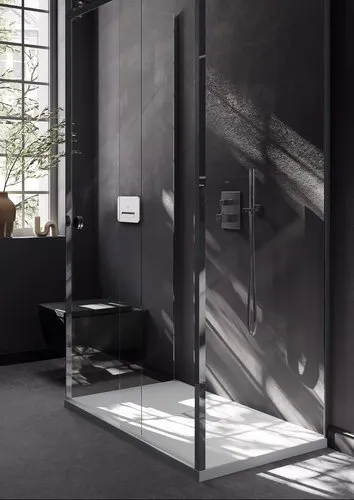 Bild von VILLEROY BOCH Universal Showers Regenbrausearm für Deckenmontage Eckig, Chrom #TVC00045454061