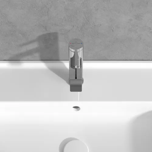 Obrázek VILLEROY BOCH Dawn Single-lever basin mixer without waste, Chrome #TVW10610315261