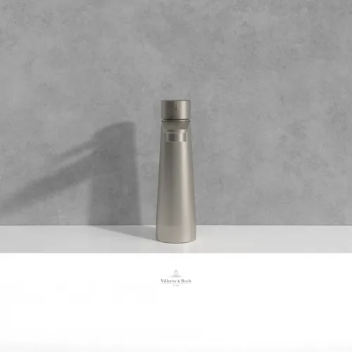Bild von VILLEROY BOCH Conum Einhebel-Waschtischarmatur ohne Ablaufgarnitur, Brushed Nickel Matt #TVW12700300164