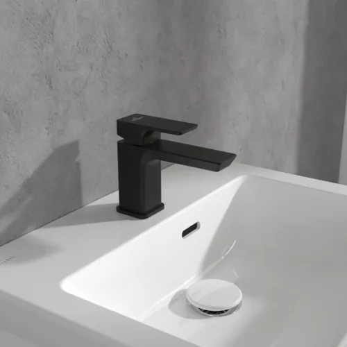 Bild von VILLEROY BOCH Subway 3.0 Kaltwasserarmatur ohne Ablaufgarnitur, Matt Black #TVW112006000K5