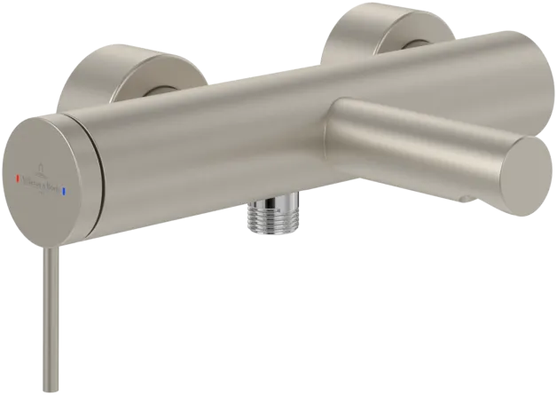 Bild von VILLEROY BOCH Loop & Friends Einhebel-Badewannenarmatur, Brushed Nickel Matt #TVT10650115364