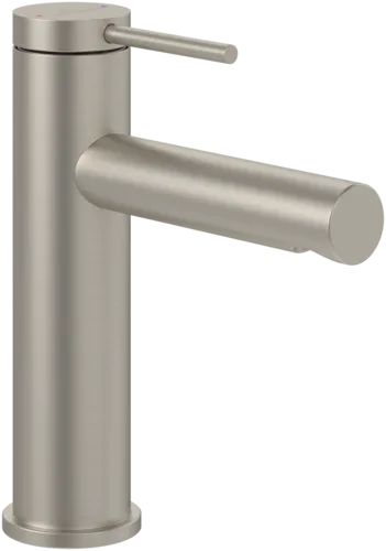 Bild von VILLEROY BOCH Loop & Friends Einhebel-Waschtischarmatur mit Zugstangen- Ablaufgarnitur, Brushed Nickel Matt #TVW10610215364