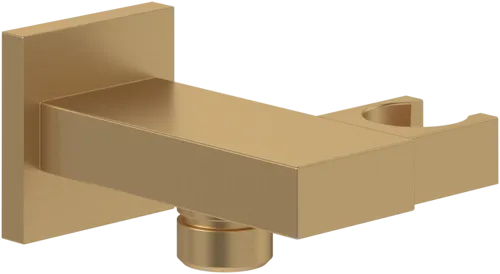 Bild von VILLEROY BOCH Universal Showers Handbrausehalter für Wandmontage Eckig, Brushed Gold #TVC00046300076