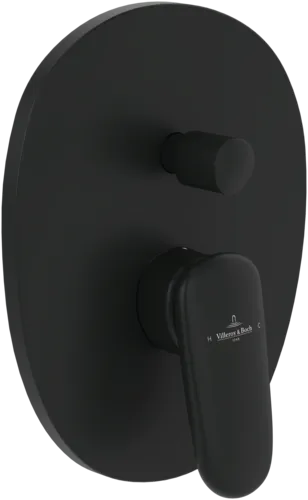 Bild von VILLEROY BOCH Antao Unterputz-Einhebel-Armatur, Matt Black #TVT111001000K5