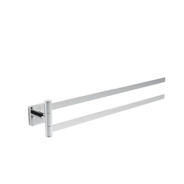 Bild von VILLEROY BOCH Elements - Striking Handtuchhalter zweiarmig, 50 x 432 x 82 mm, Chrom #TVA15202500061