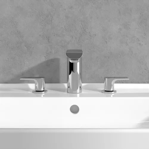 Obrázek VILLEROY BOCH Liberty Three-hole basin mixer without waste, Chrome #TVW10700700061