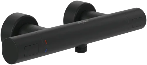 Bild von VILLEROY BOCH Universal Taps & Fittings Duschthermostat für Dusche Rund, Matt Black #TVS000017000K5