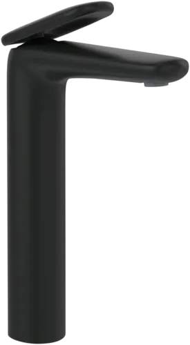 Bild von VILLEROY BOCH Antao Einhebel-Waschtischarmatur erhöht mit Push-Open-Ablaufgarnitur, Matt Black #TVW111005000K5