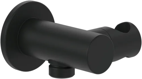 Bild von VILLEROY BOCH Universal Showers Handbrausehalter für Wandmontage Rund, Matt Black #TVC000462000K5