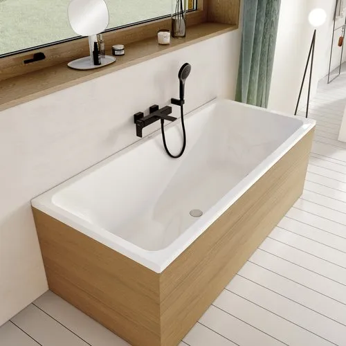 Bild von VILLEROY BOCH Avento rechteckige Badewanne, 1700 x 700 mm, Weiß Alpin #UBA177AVN2V-01