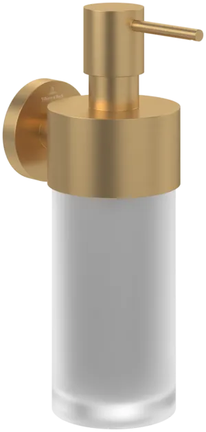 Bild von VILLEROY BOCH Elements - Tender Seifenspender, 70 x 120 x 209 mm, Brushed Gold #TVA15100700076