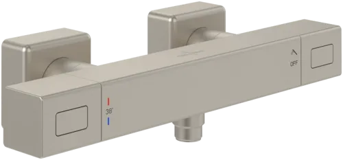 Bild von VILLEROY BOCH Universal Taps & Fittings Duschthermostat für Dusche Eckig, Brushed Nickel Matt #TVS00001800064