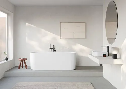 Bild von VILLEROY BOCH Conum Einhebel-Waschtischarmatur erhöht mit Push-Open-Ablaufgarnitur, Matt Black #TVW127005000K5