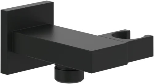 Bild von VILLEROY BOCH Universal Showers Handbrausehalter für Wandmontage Eckig, Matt Black #TVC000463000K5