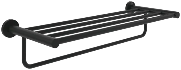 Bild von VILLEROY BOCH Elements - Tender Handtuchablage, 604 x 232 x 54 mm, Matt Black #TVA151006000K5