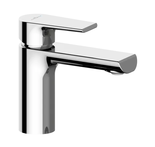 Bild von VILLEROY BOCH Liberty Einhebel-Waschtischarmatur mit Zugstangen- Ablaufgarnitur, Chrom #TVW10700100061