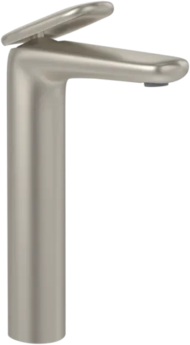 Bild von VILLEROY BOCH Antao Einhebel-Waschtischarmatur erhöht mit Push-Open-Ablaufgarnitur, Brushed Nickel Matt #TVW11100500064